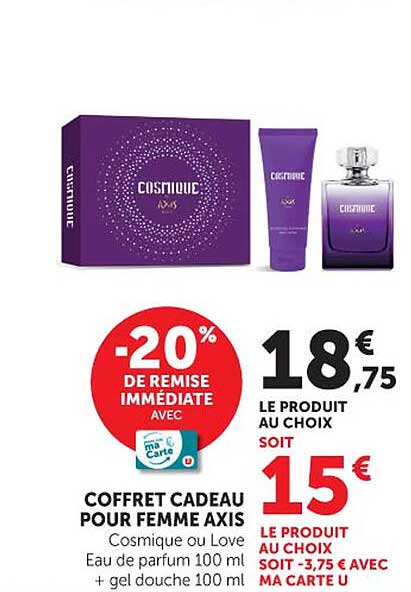 Coffret cadeau pour femme AXIS