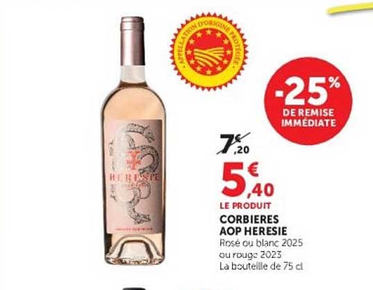 CORBIERES AOP HERESIE
