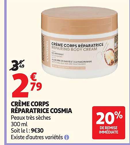 Cosmia Crème corps réparatrice