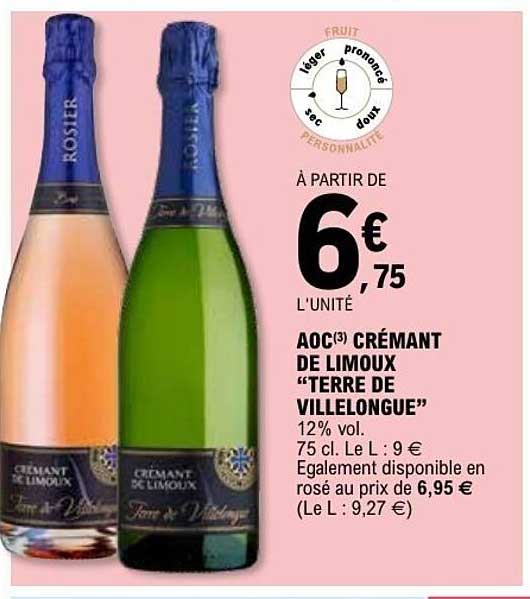 Crémant de Limoux “Terre de Villelongue”
