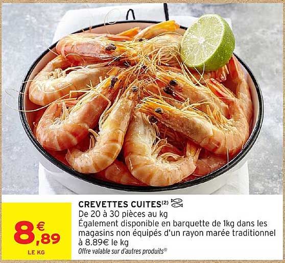 CREVETTES CUITES