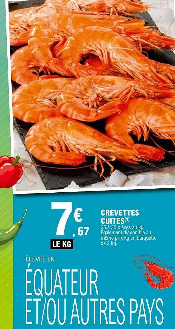 CREVETTES CUITES