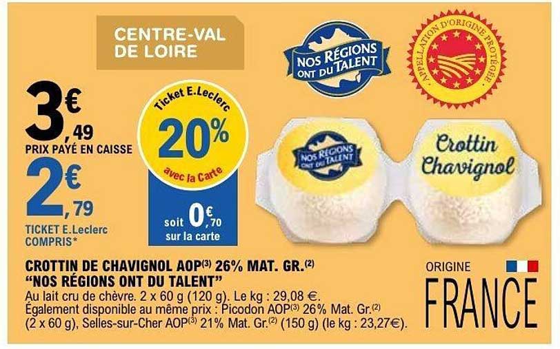 Crottin de Chavignol AOP