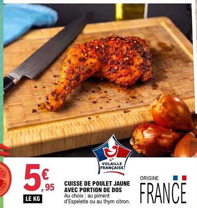 CUISSE DE POULET JAUNE