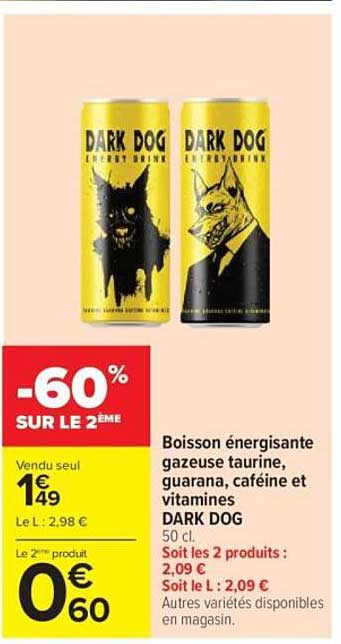 Dark Dog Energy Drink