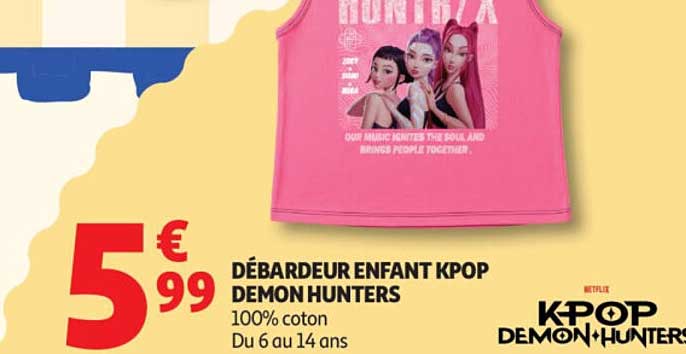 DÉBARDEUR ENFANT KPOP