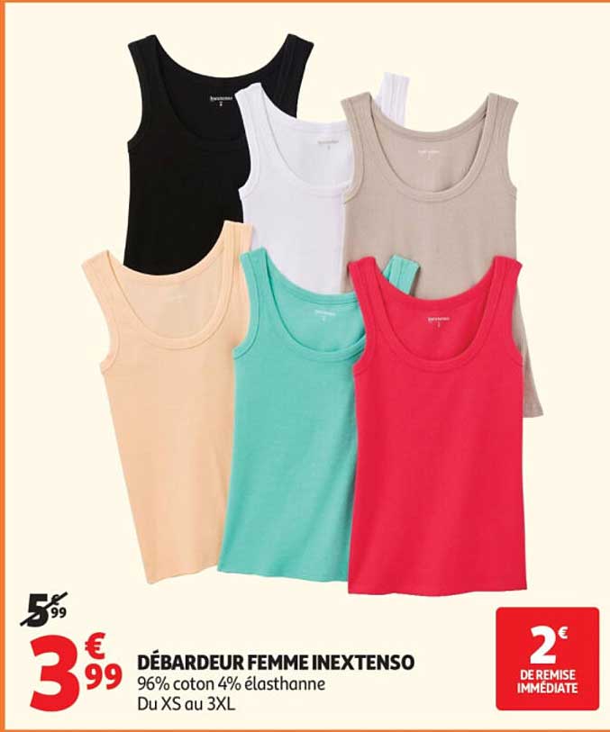 DÉBARDEUR FEMME INEXTENSO