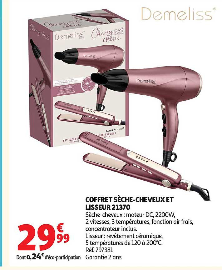 Demeliss Cherry set cerise