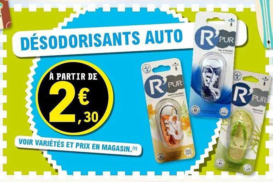 DÉSODORISANTS AUTO