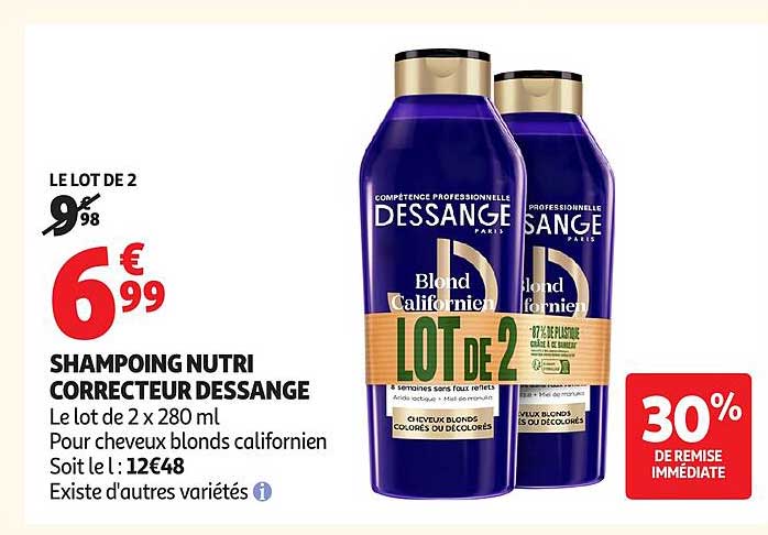 DESSANGE Shampooing Nutri Correcteur