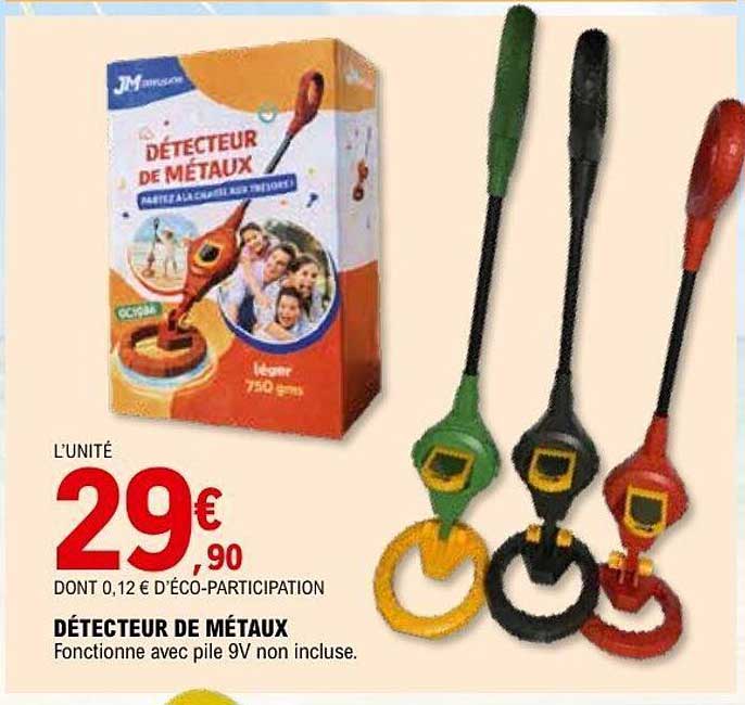 DÉTECTEUR DE MÉTAUX