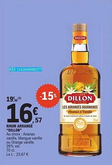 Dillon Rhum arrangé