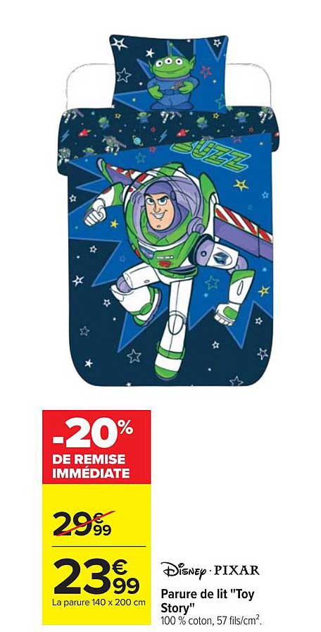 Disney Pixar Parure de lit 'Toy Story