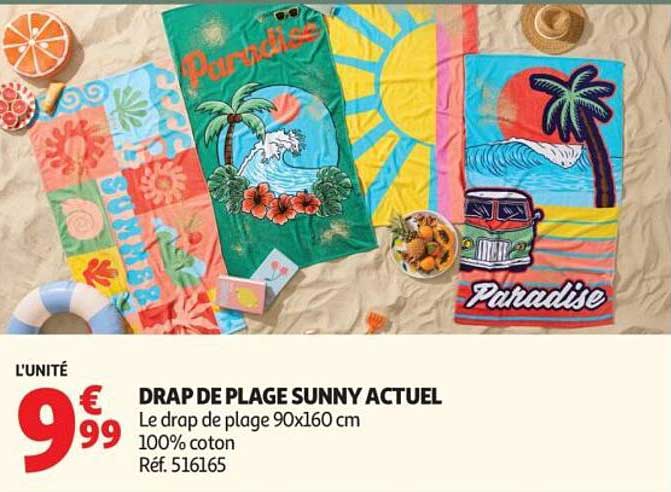 DRAP DE PLAGE SUNNY ACTUEL