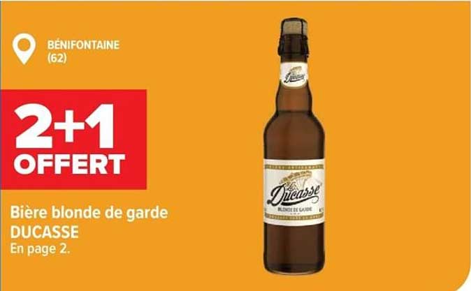 Ducasse Bière blonde de garde