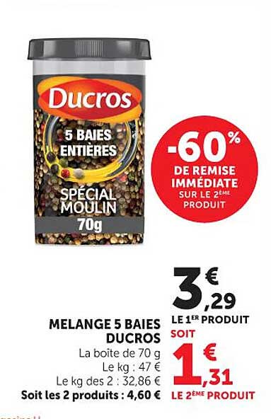 Ducros Mélange 5 baies