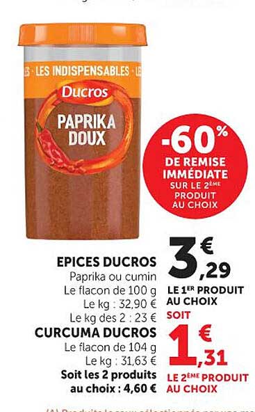 Ducros Paprika Doux