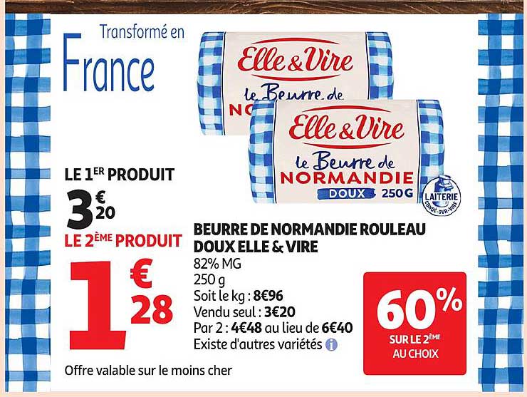 Elle & Vire Beurre de Normandie