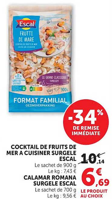 Escal FRUTTI DI MARE