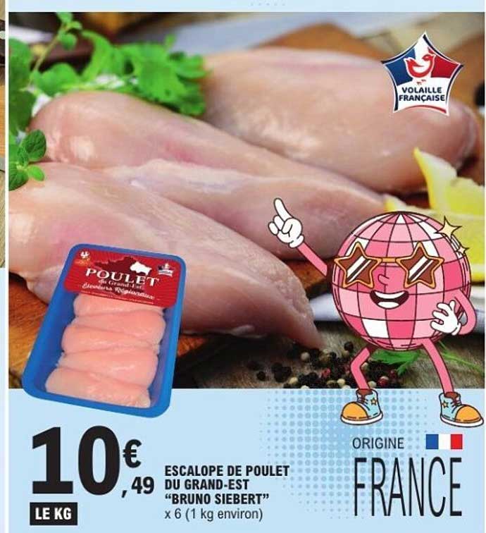 Escalope de poulet