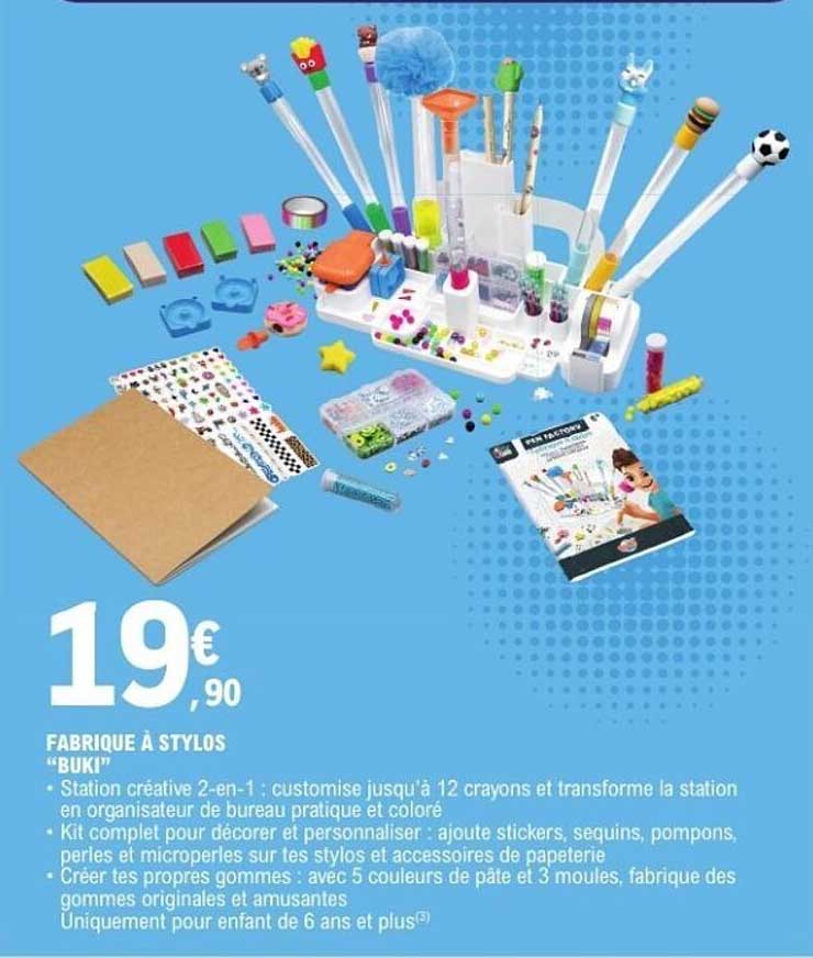 FABRIQUE À STYLOS "BUKI