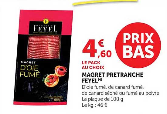 FEYEL MAGRET PRETRANCHE