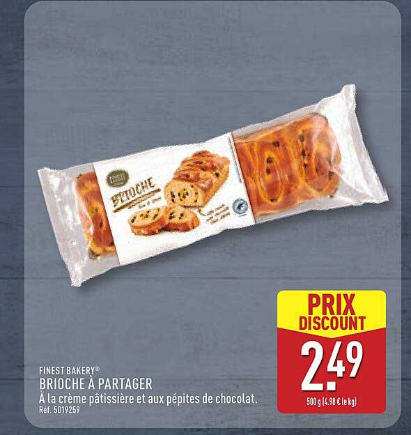 Finest Bakery BRIOCHE À PARTAGER