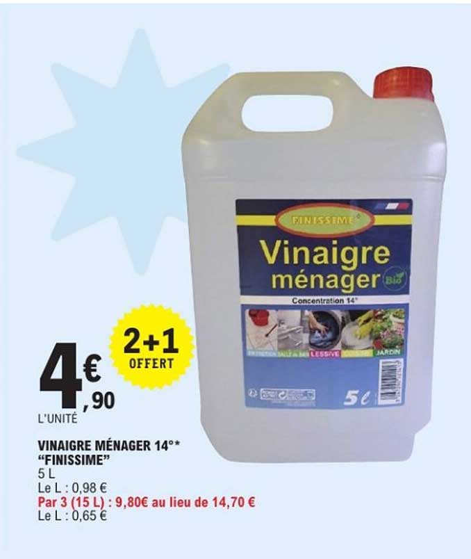 Finissime Vinaigre ménager