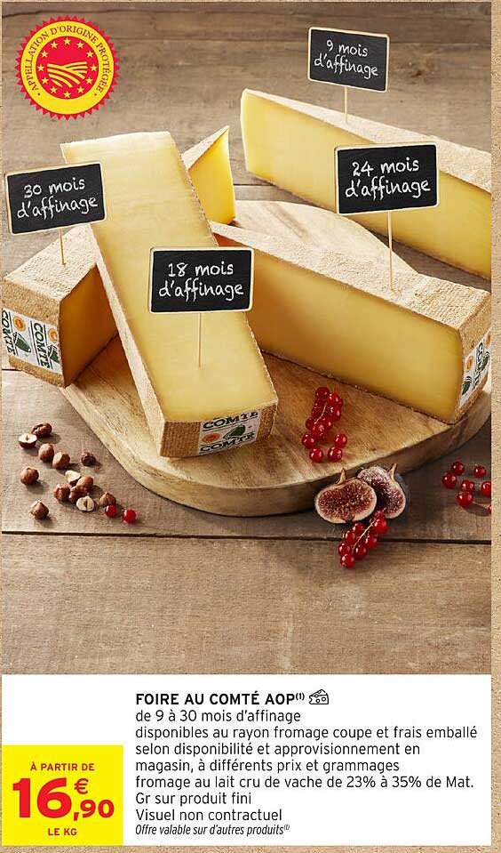 FOIRE AU COMTÉ AOP