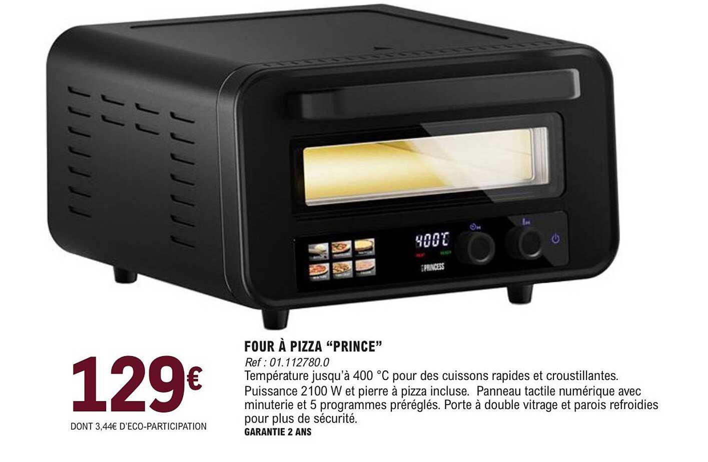 FOUR À PIZZA “PRINCE”
