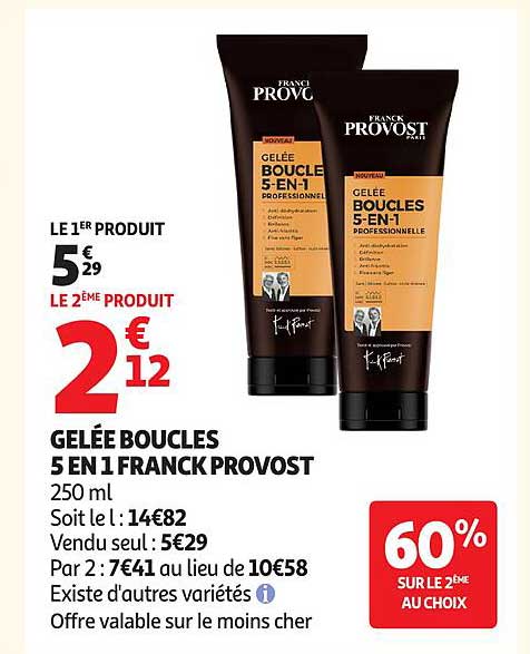 Franck Provost GELÉE BOUCLES 5 EN 1