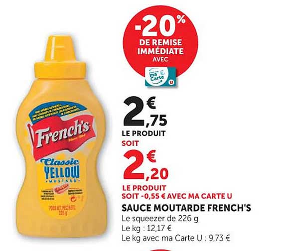 French's Sauce Moutarde