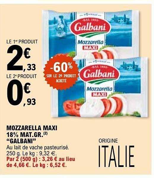 Galbani Mozzarella Maxi