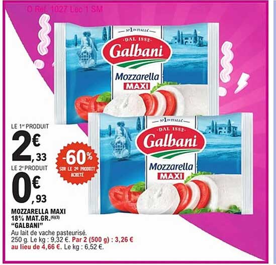 Galbani Mozzarella MAXI