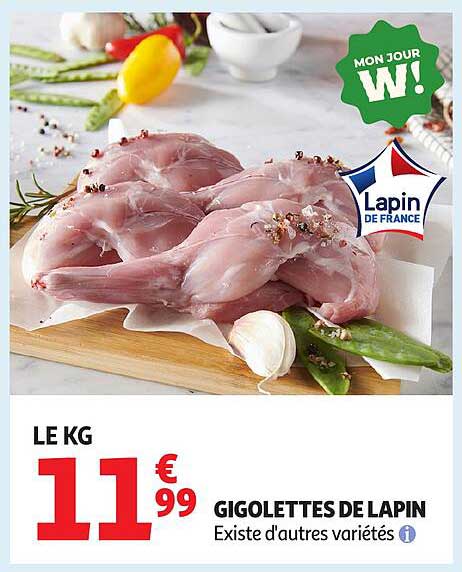 GIGOLETTES DE LAPIN