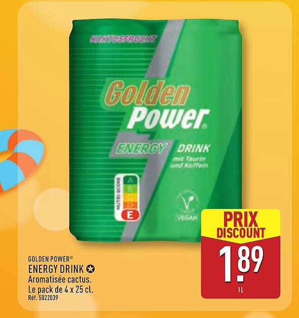 Golden Power Energy Drink