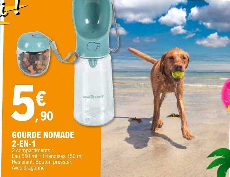 GOURDE NOMADE 2-EN-1