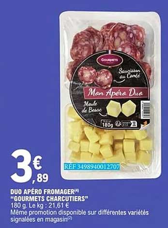 Gourmets Charcutiers Duo Apéro Fromager