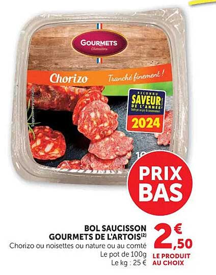 Gourmets Chorizo