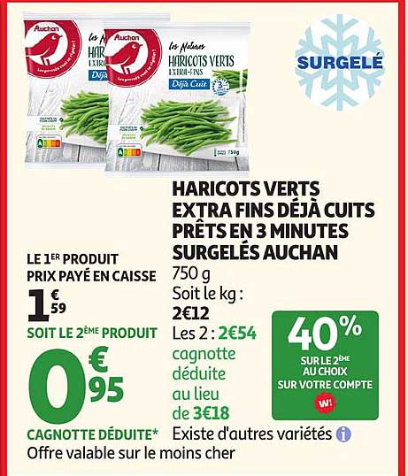 HARICOTS VERTS