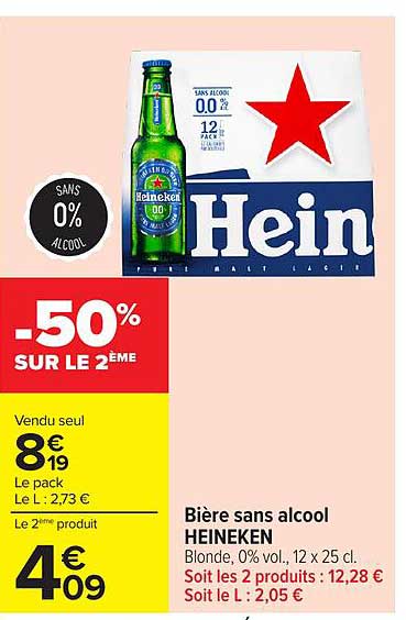 Heineken Bière sans alcool