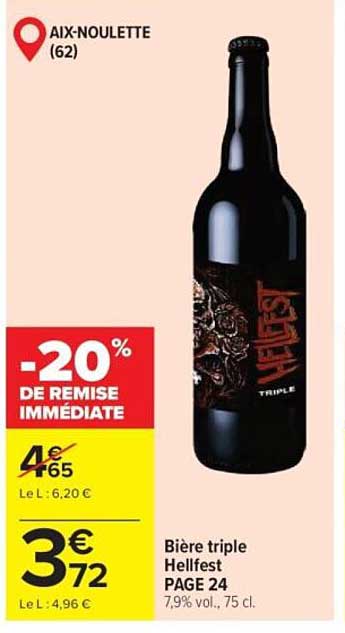 Hellfest Bière triple