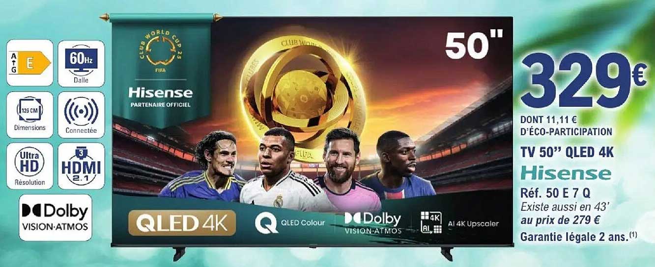 Hisense TV 50'' OLED 4K