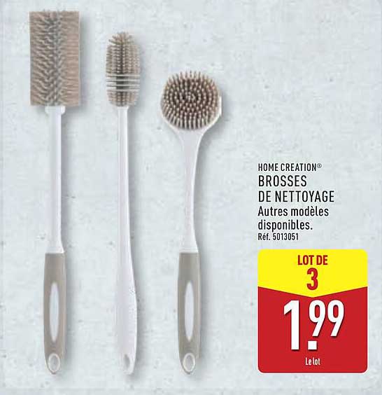 HOME CREATION BROSSES DE NETTOYAGE