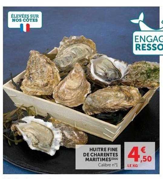 HUITRE FINE DE CHARENTES MARITIMES