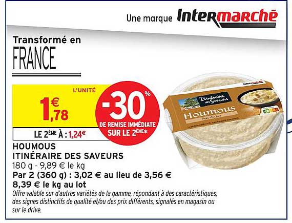 Irrésistible Gourmandies Houmous