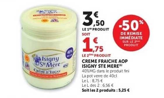 Isigny Ste Mère Crème d’Isigny