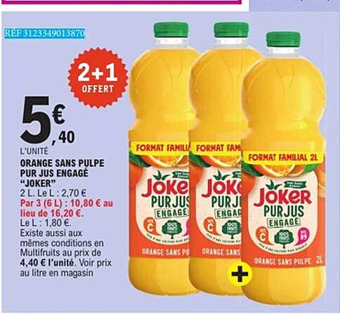 Joker Pur Jus Engagé