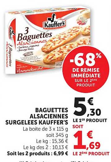 Kauffer's Baguettes Alsaciennes