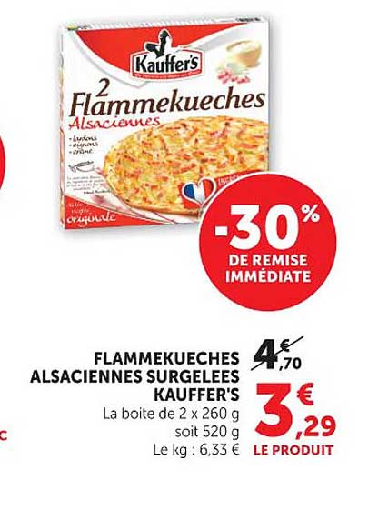 Kauffer's Flammekueches Alsaciennes